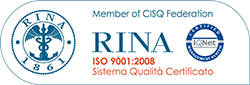 ISO 9001:2008 Sistema Qualità Certificato